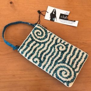 Cross body miniature clutch or wallet